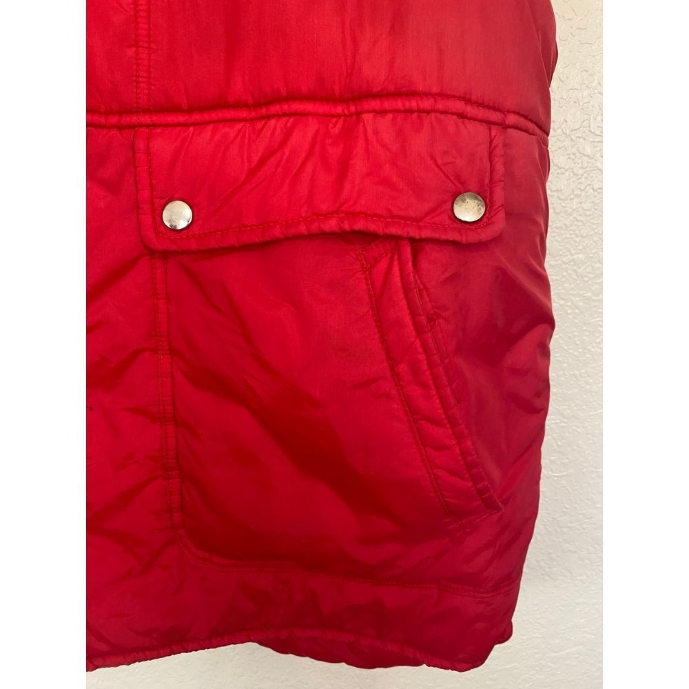 Alpine Ski Red Men's Vest Size XL - Picture 5 of 9
